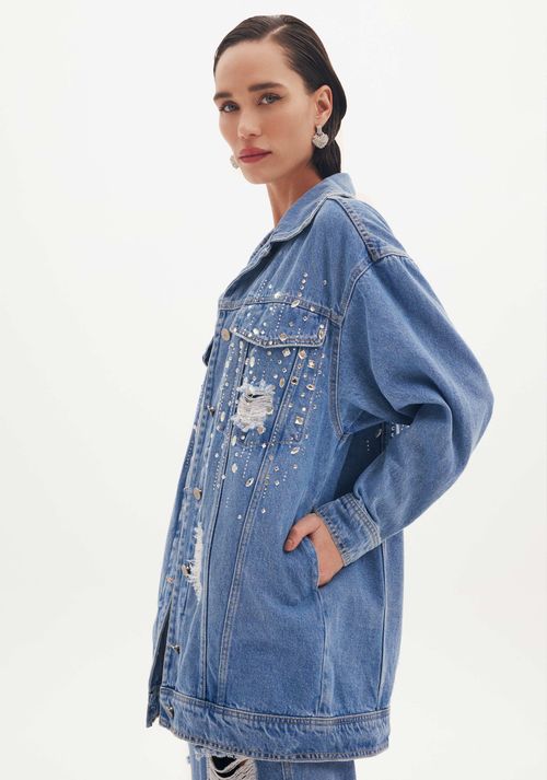 Jaqueta Jeans Beagá