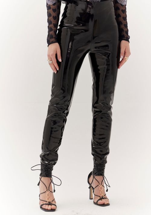 Calça Skinny Cintura Alta Preto