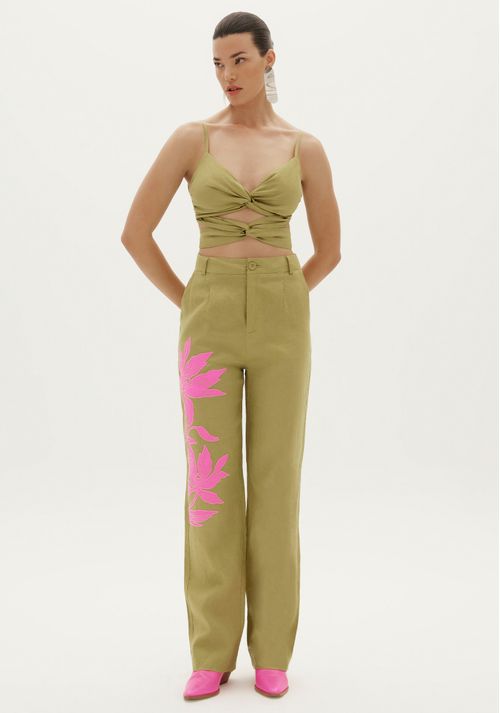 Top Com Amarração Rio