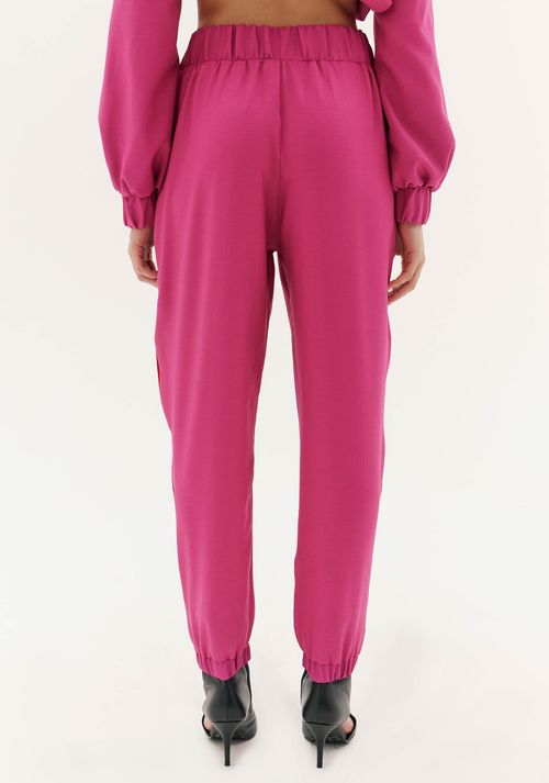 Calça Jogging Com Aplicação