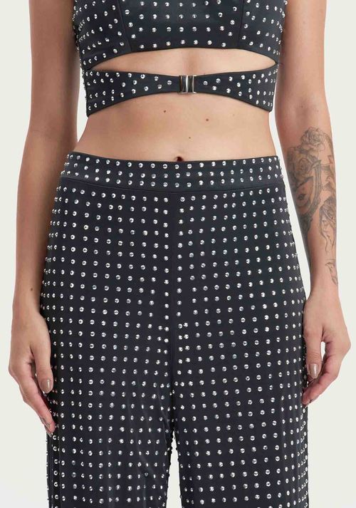 CALÇA FULL LENGTH CINTURA ALTA SHINE