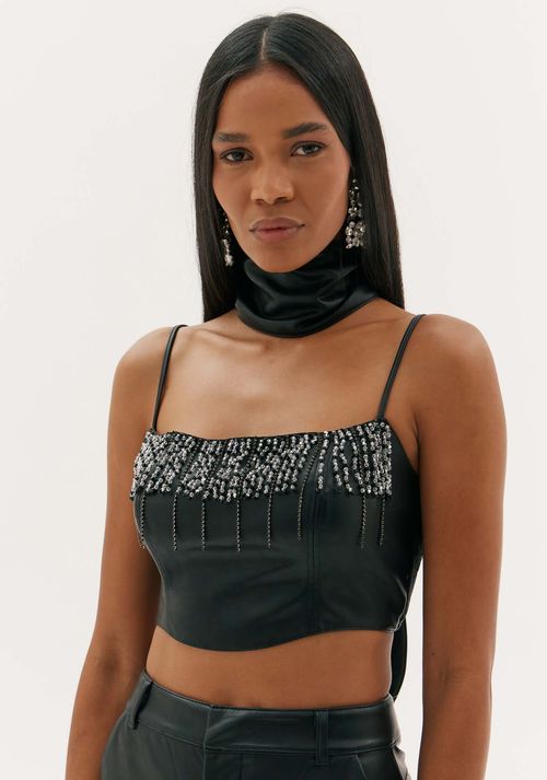 Top De Alça Cropped