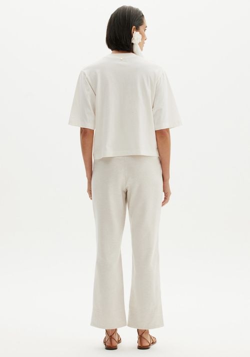 Calça Reta Cintura Alta