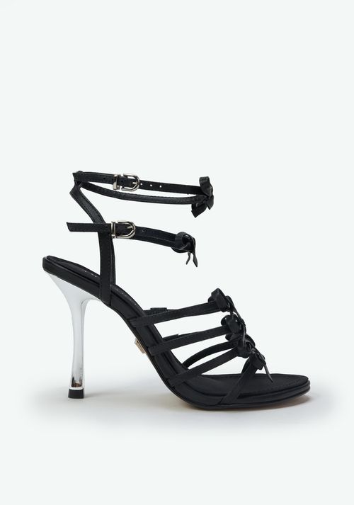 Sandália Salto Alto Multi Laços