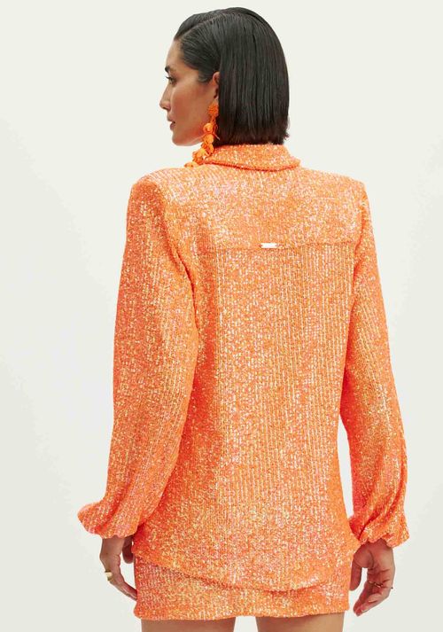 Camisa Manga Longa Com Ombreira