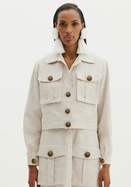 Jaqueta Trucker Curta