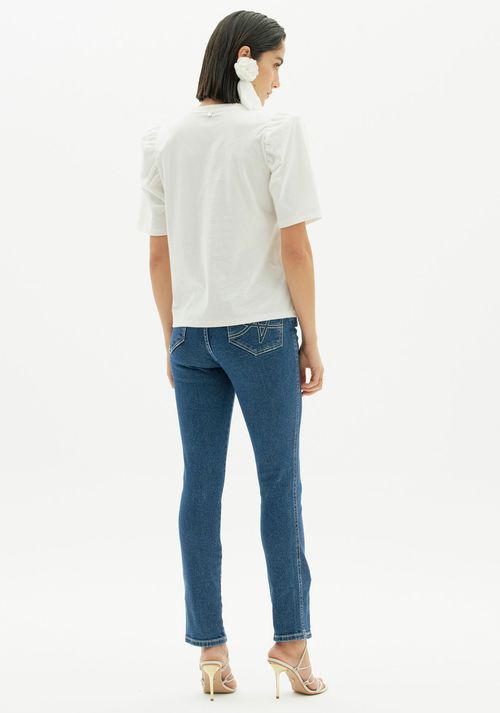 Calça Jeans Skinny Super High Azul