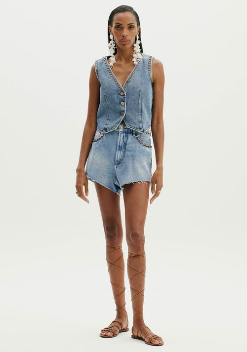 Short Jeans Comfort Loose High