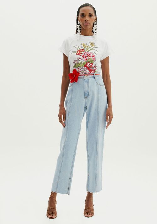 T-Shirt Descolada Branco