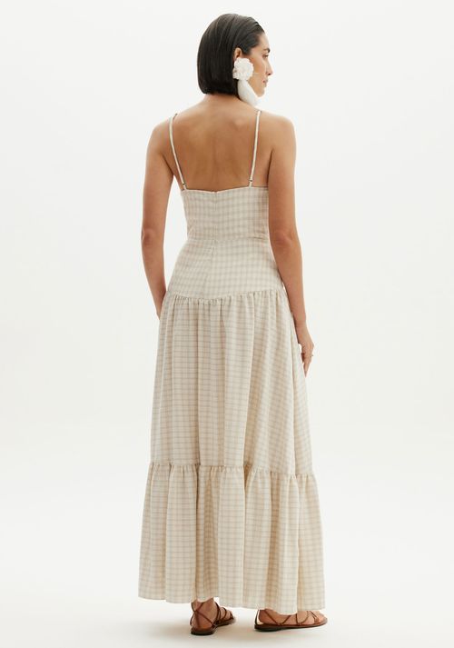 Vestido De Alça Longo