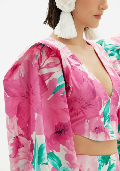 Blusa Manga Longa Bufante
