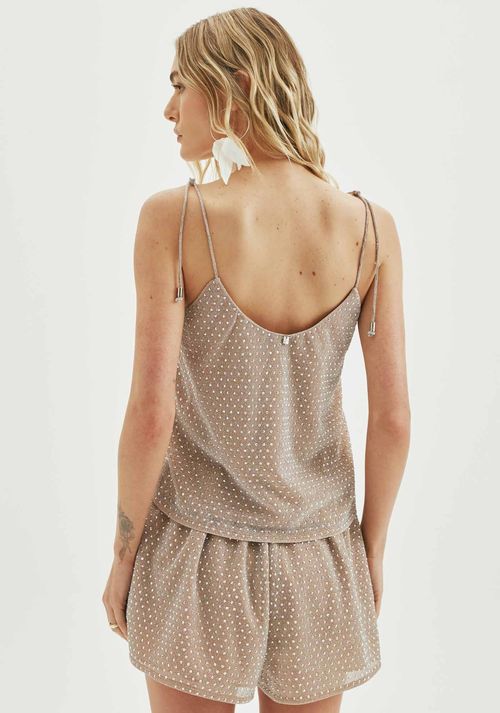 Blusa Shine De Alça