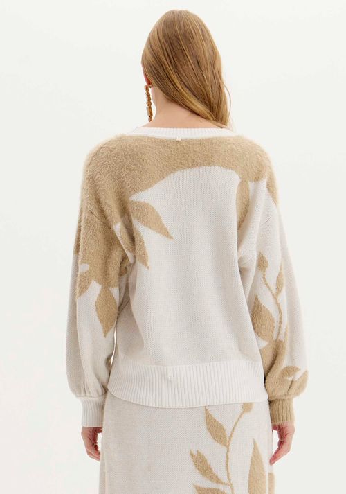 Blusa Manga Ampla Tricot