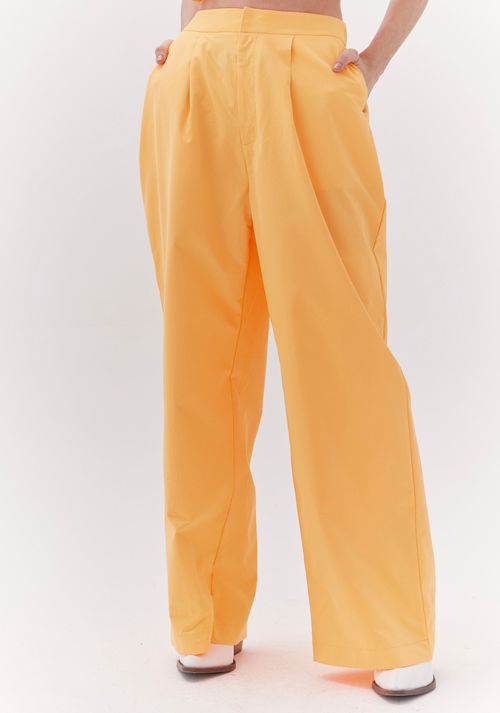 Calca Wide Leg Cintura Alta