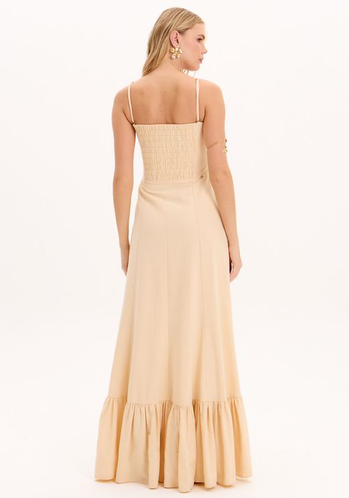 Vestido Longo com Alças