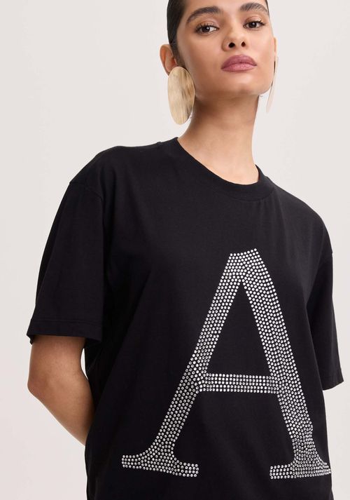 Tshirt Oversized Com Aplicação