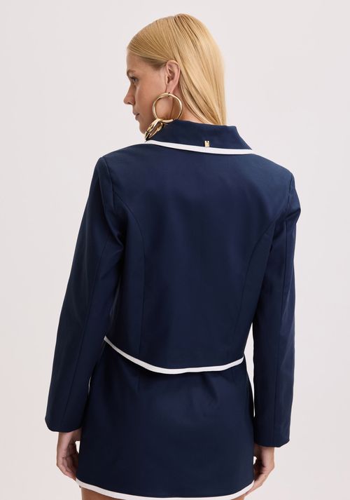 Blazer Alfaiataria com Bolsos