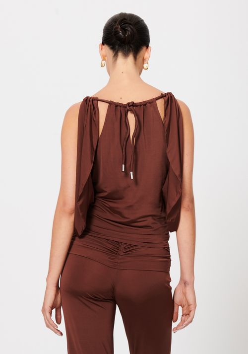 Blusa Com Sobreposição